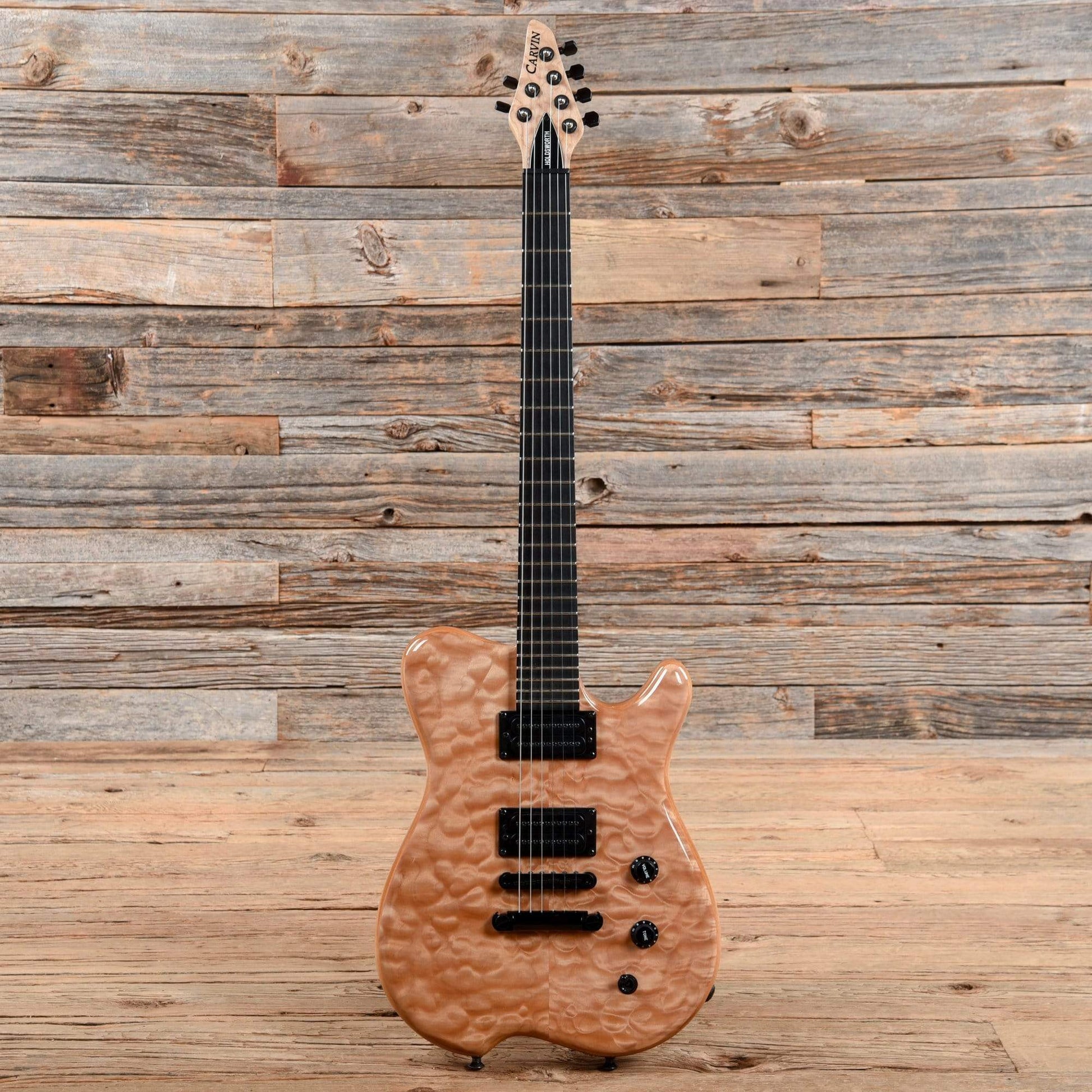 Carvin HF2 Allan Holdsworth Fatboy Natural Electric Guitars / Semi-Hollow