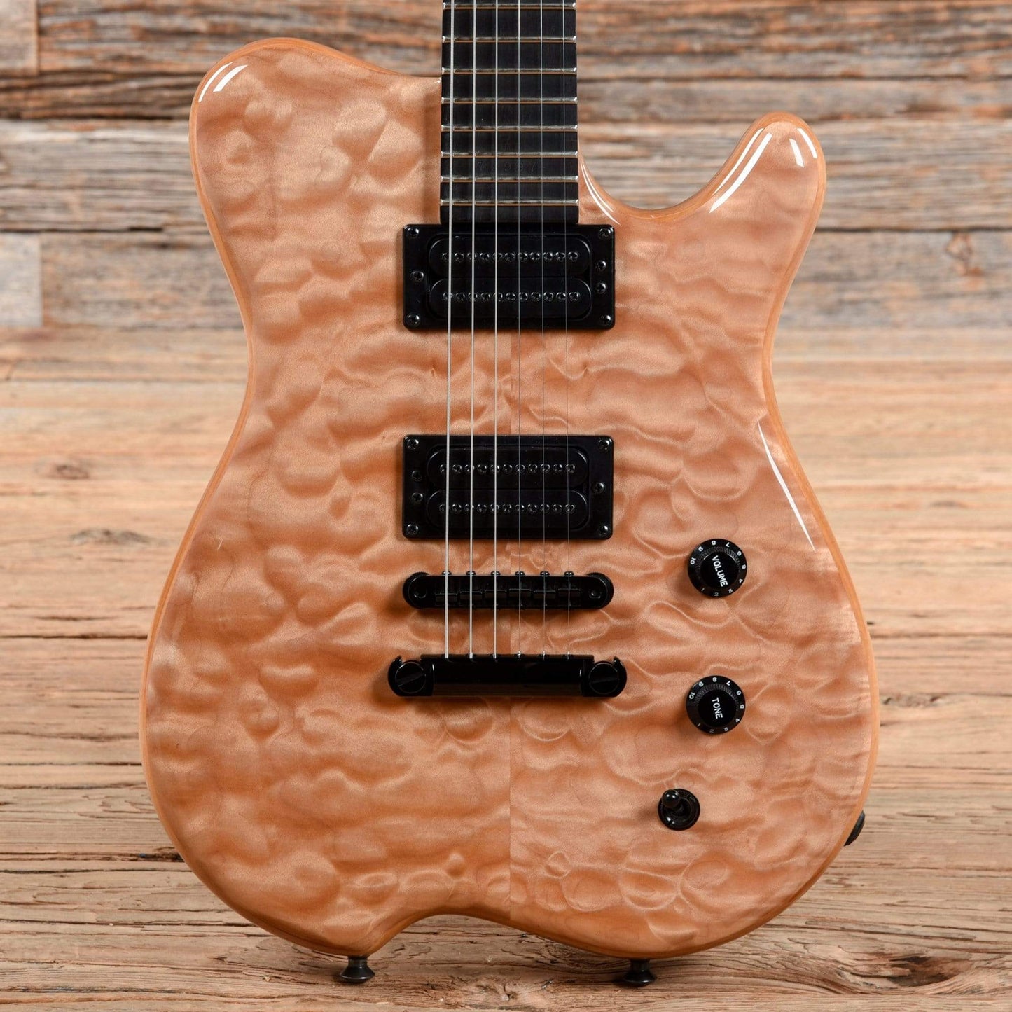 Carvin HF2 Allan Holdsworth Fatboy Natural Electric Guitars / Semi-Hollow