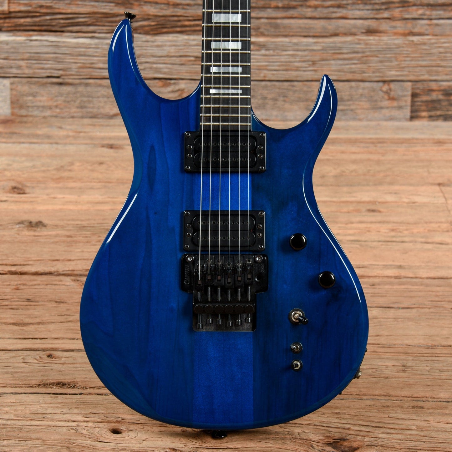 Carvin DC Transparent Blue Electric Guitars / Solid Body