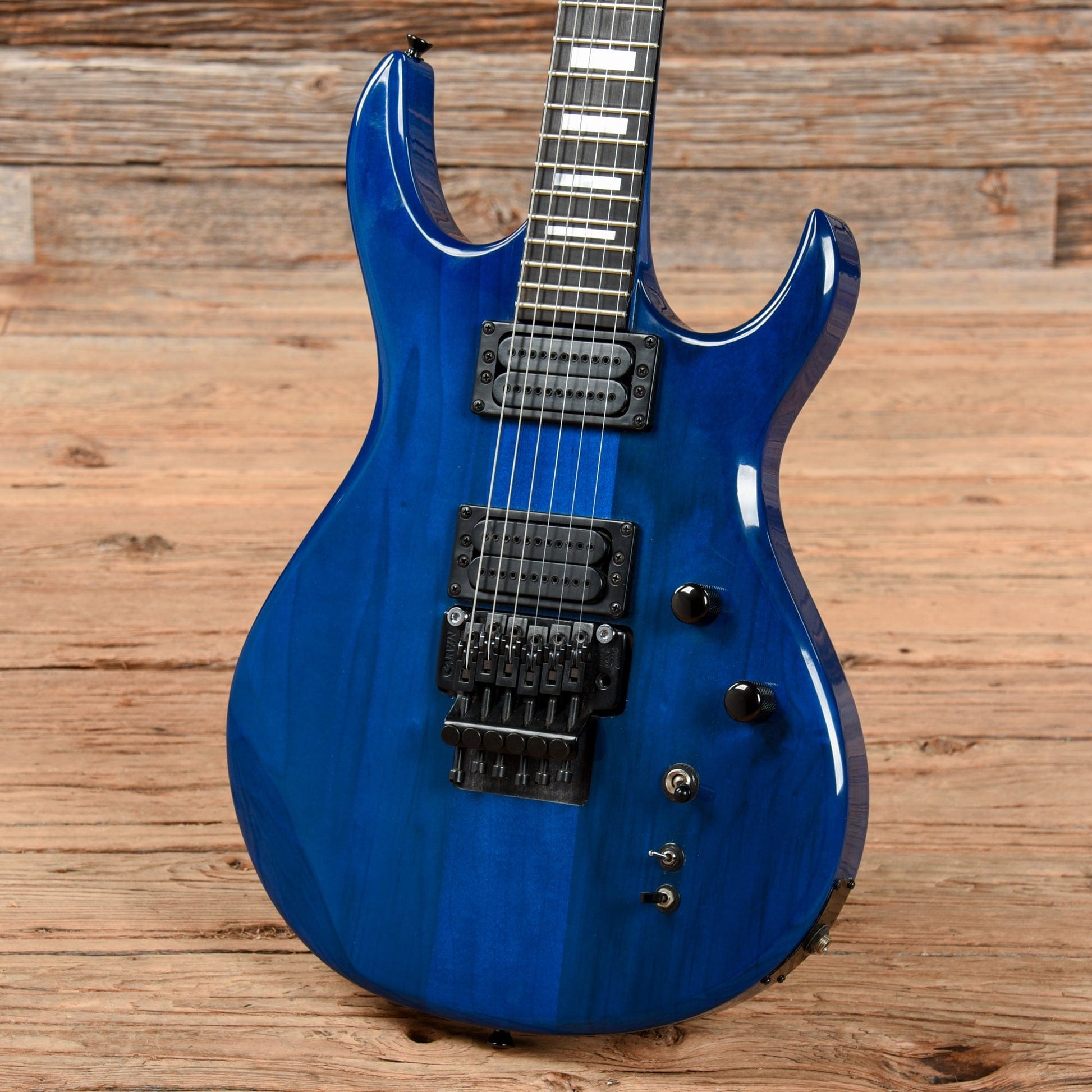 Carvin DC Transparent Blue Electric Guitars / Solid Body