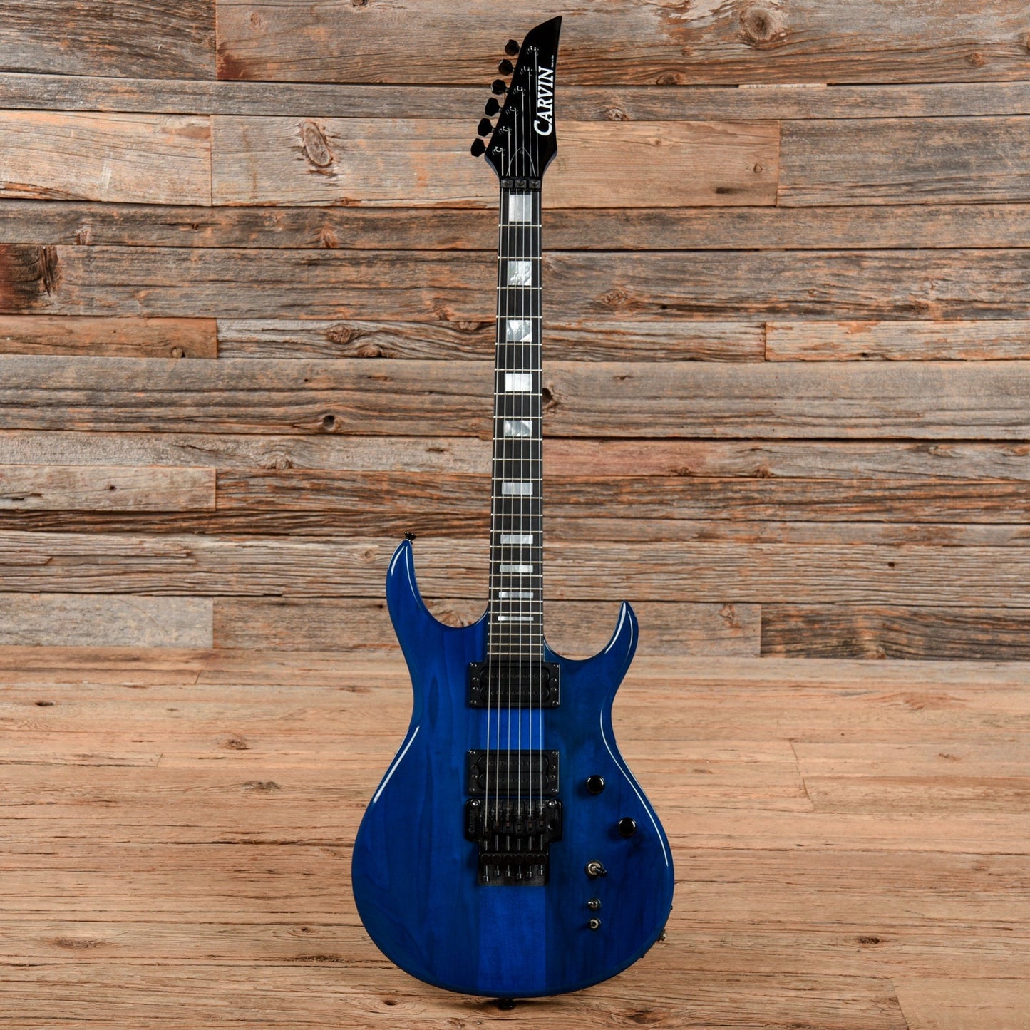 Carvin DC Transparent Blue Electric Guitars / Solid Body