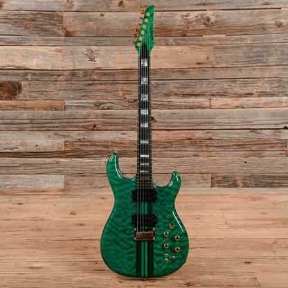 Carvin DC400 Transparent Green 2001 Electric Guitars / Solid Body