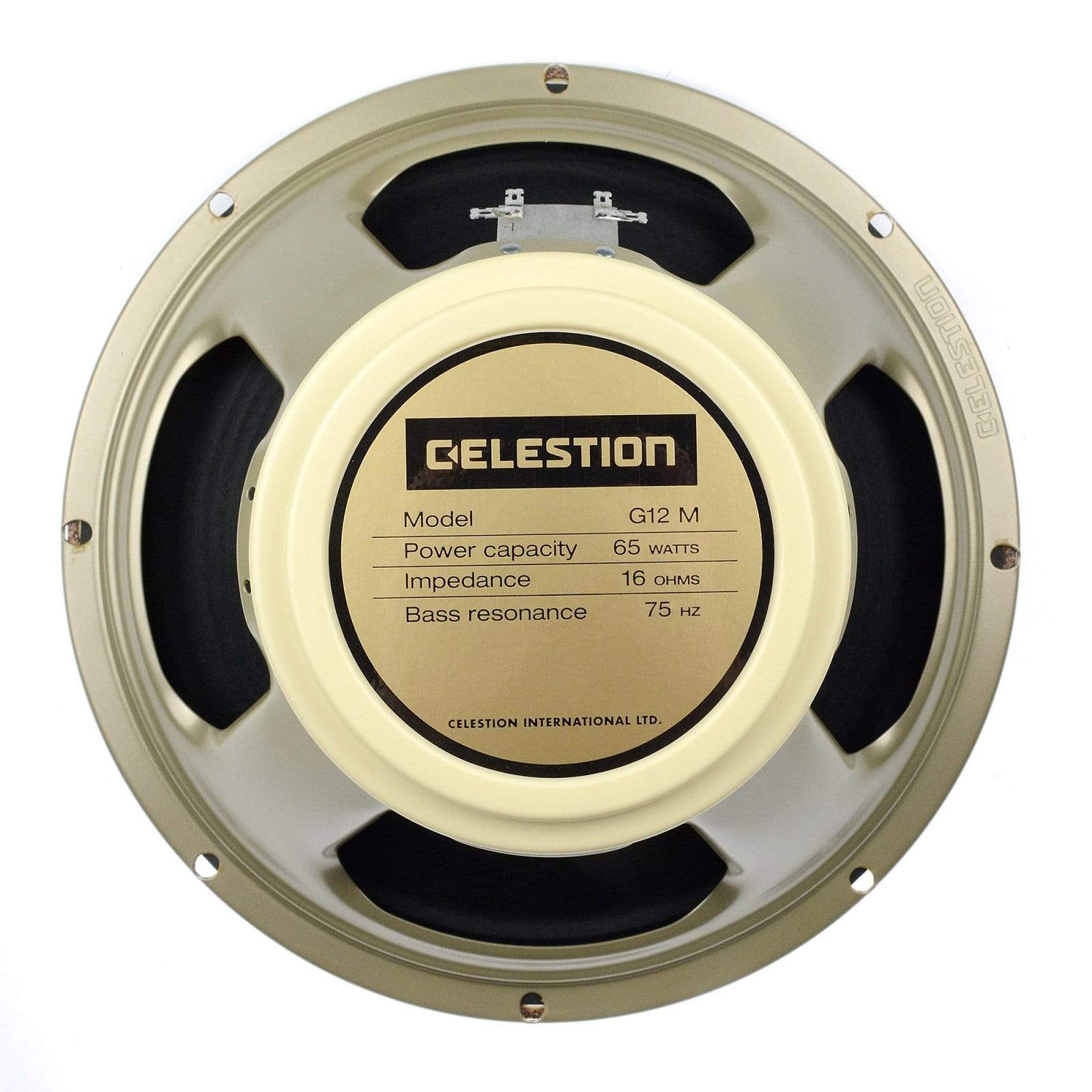 Celestion G12M-65 Creamback 12 Inch 65-Watt 16 Ohm Speaker Parts / Replacement Speakers