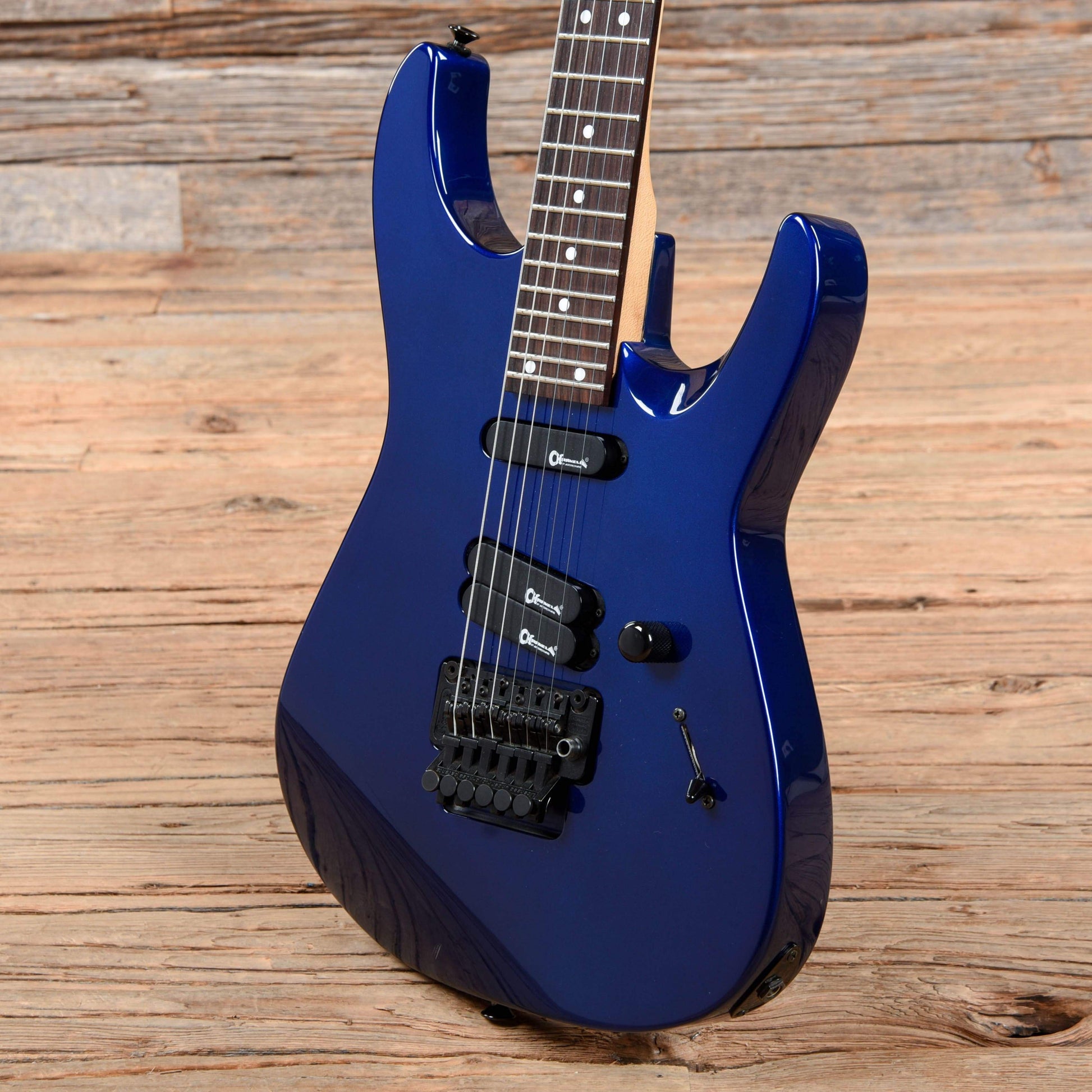 Charvel 275 Deluxe Metallic Blue 1991 Electric Guitars / Solid Body