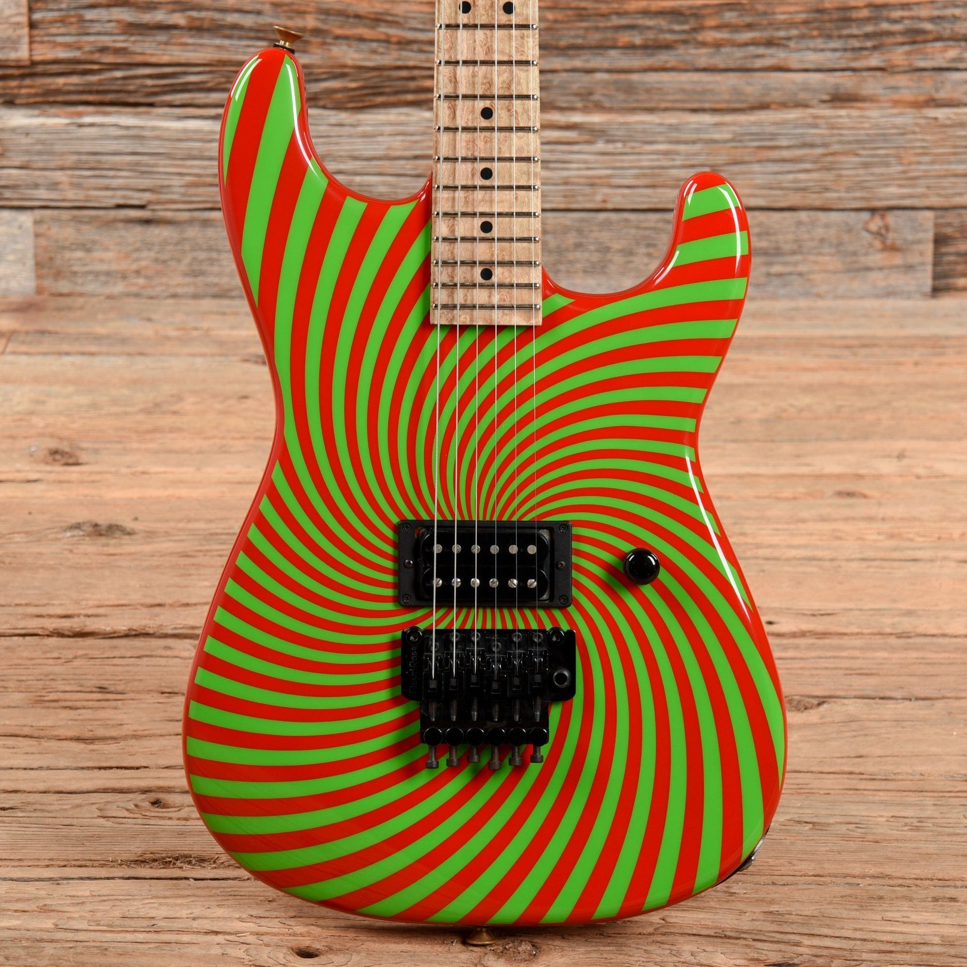 Charvel Custom Shop San Dimas Psycho Swirl NAMM Pyscho Swirl 2008 Electric Guitars / Solid Body