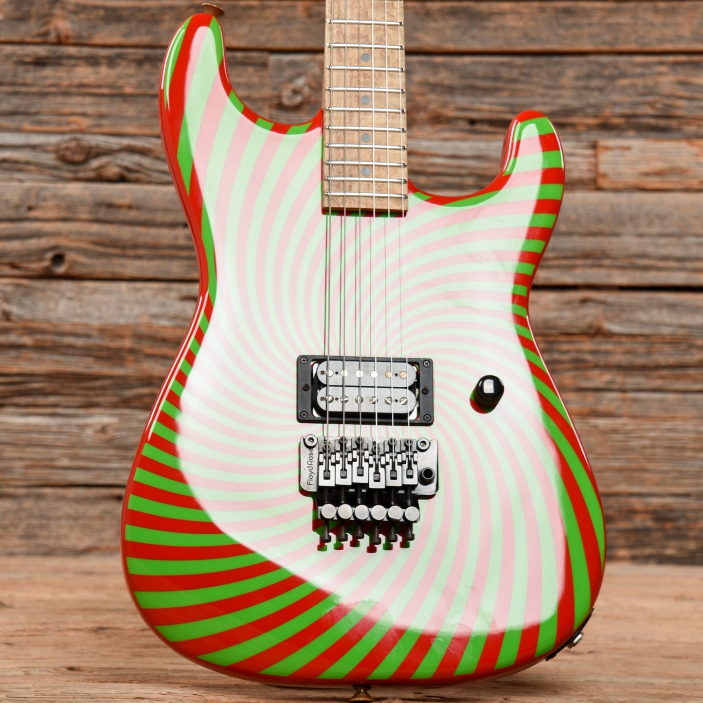 Charvel Custom Shop San Dimas Psycho Swirl NAMM Pyscho Swirl 2008 Electric Guitars / Solid Body