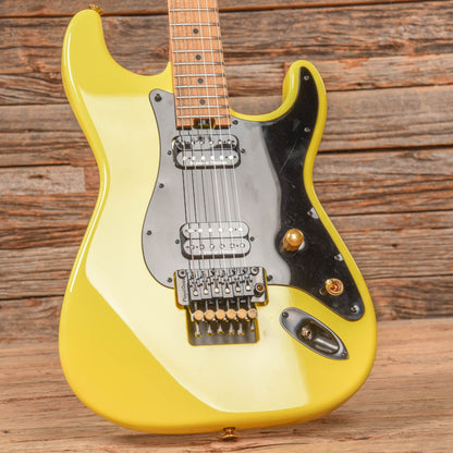 Charvel Custom Shop So-Cal Graffiti Yellow 2021 Electric Guitars / Solid Body