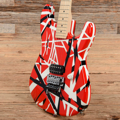 Charvel EVH Art Series Red / White / Black Electric Guitars / Solid Body