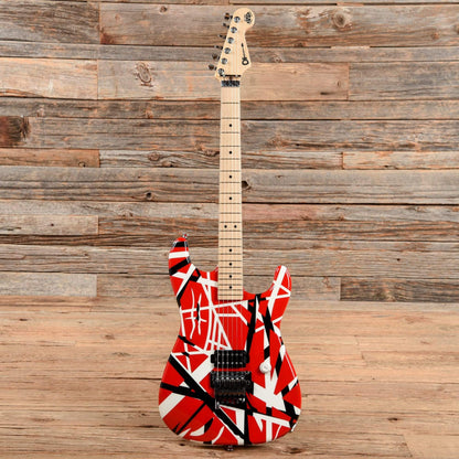 Charvel EVH Art Series Red / White / Black Electric Guitars / Solid Body