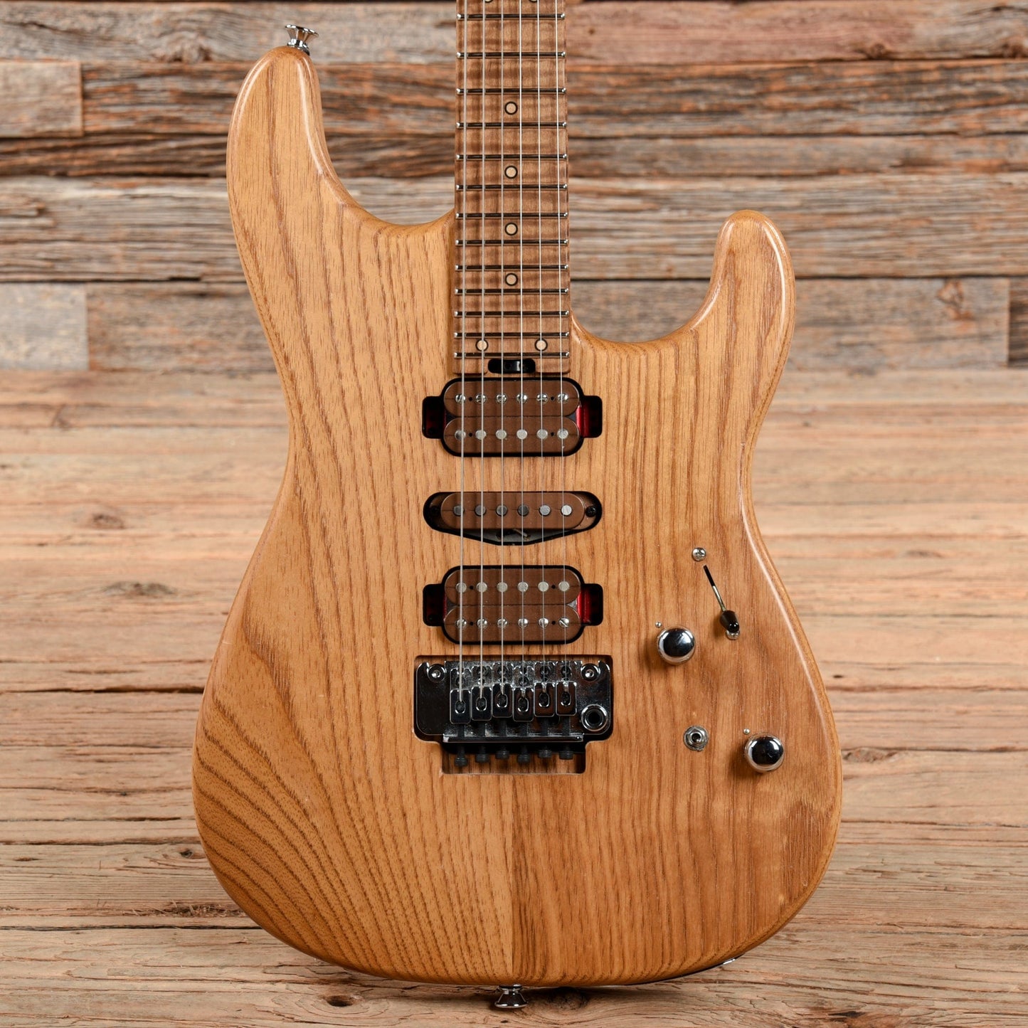 Charvel Guthrie Govan USA Signature HSH Caramelized Ash Natural 2018 Electric Guitars / Solid Body