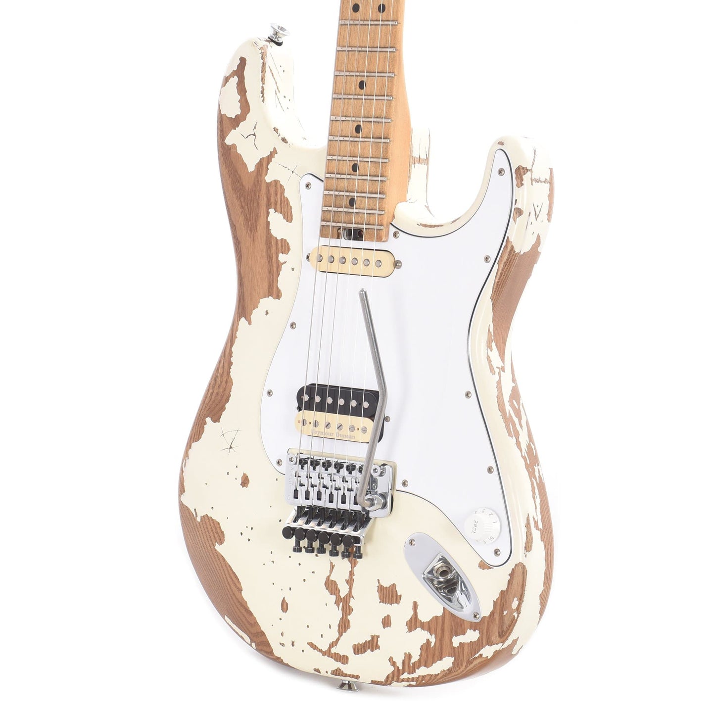 Charvel Henrik Danhage Limited Edition Signature Pro-Mod So-Cal Style 1 White Relic Electric Guitars / Solid Body