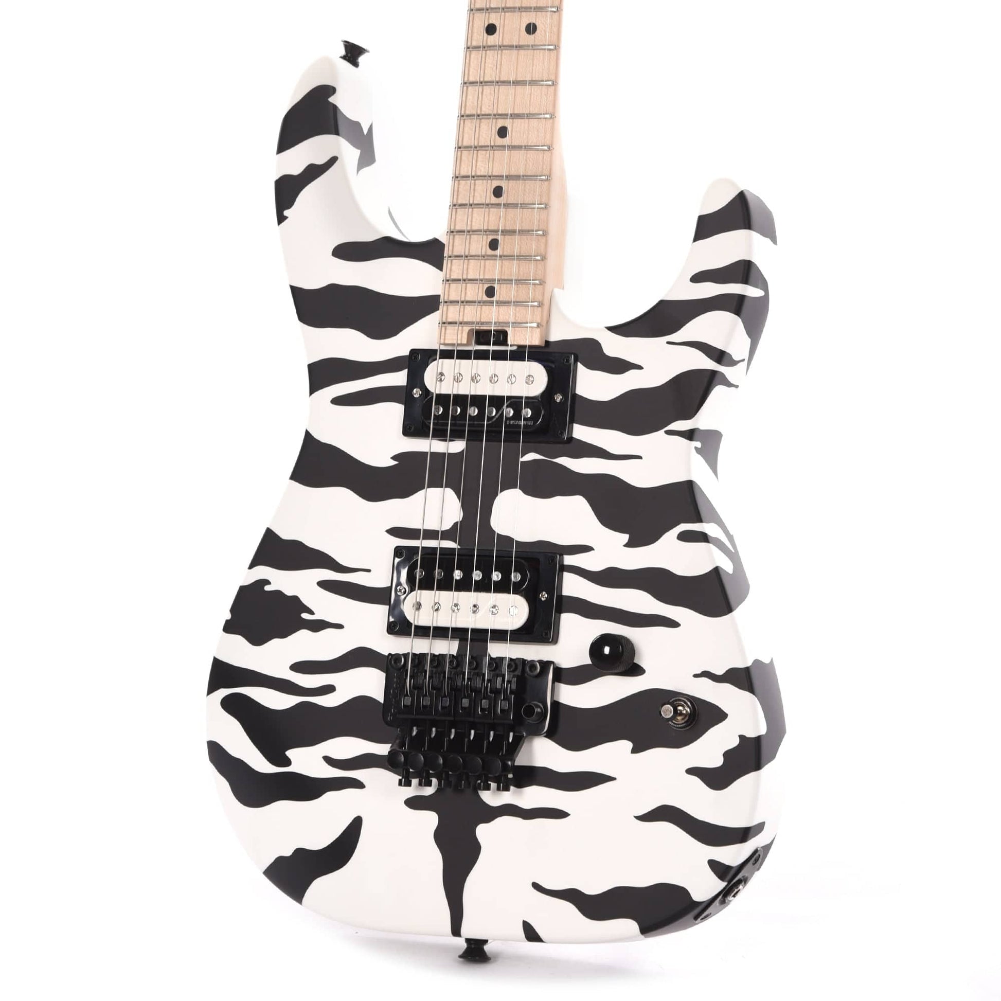 Charvel Pro-Mod DK Satchel Signature Satin White Bengal Electric Guitars / Solid Body