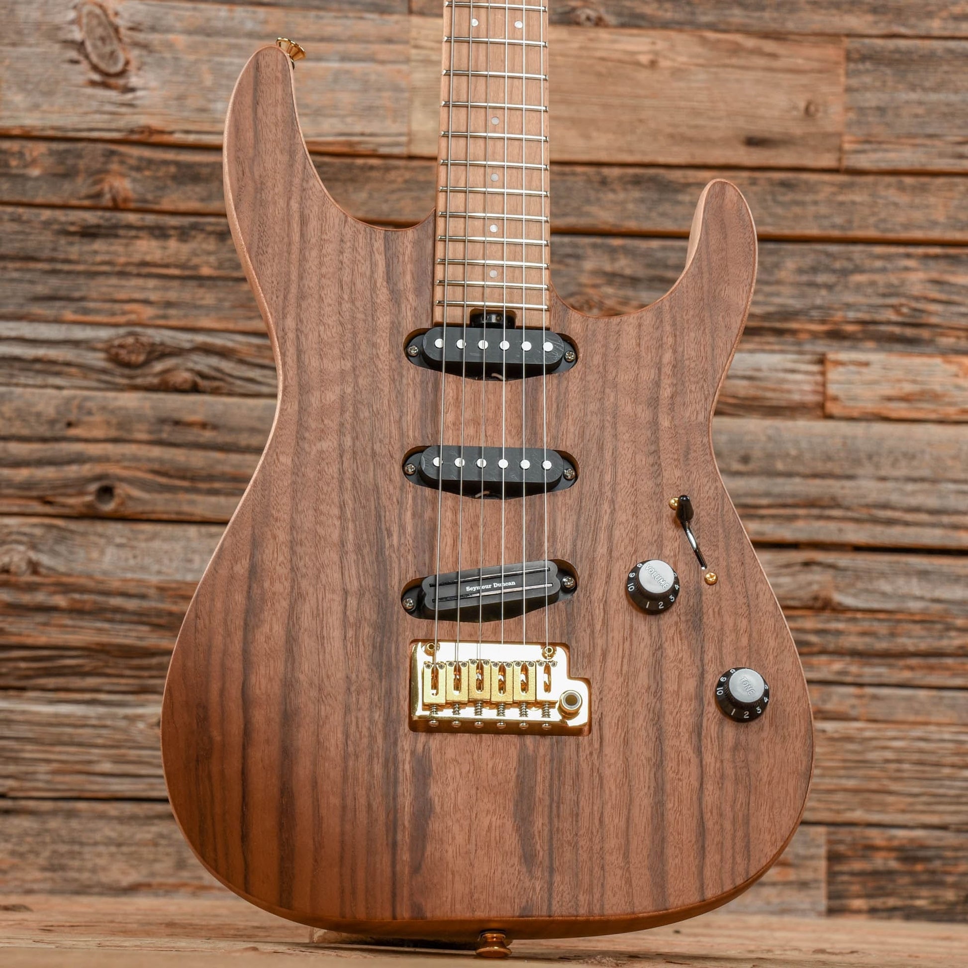 Charvel Pro-Mod DK22 SSS 2PT CM Mahogany Natural Electric Guitars / Solid Body