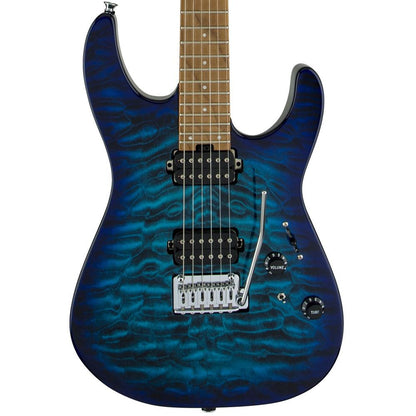 Charvel Pro-Mod DK24 HH 2PT CM Quilted Maple Chlorine Burst Electric Guitars / Solid Body