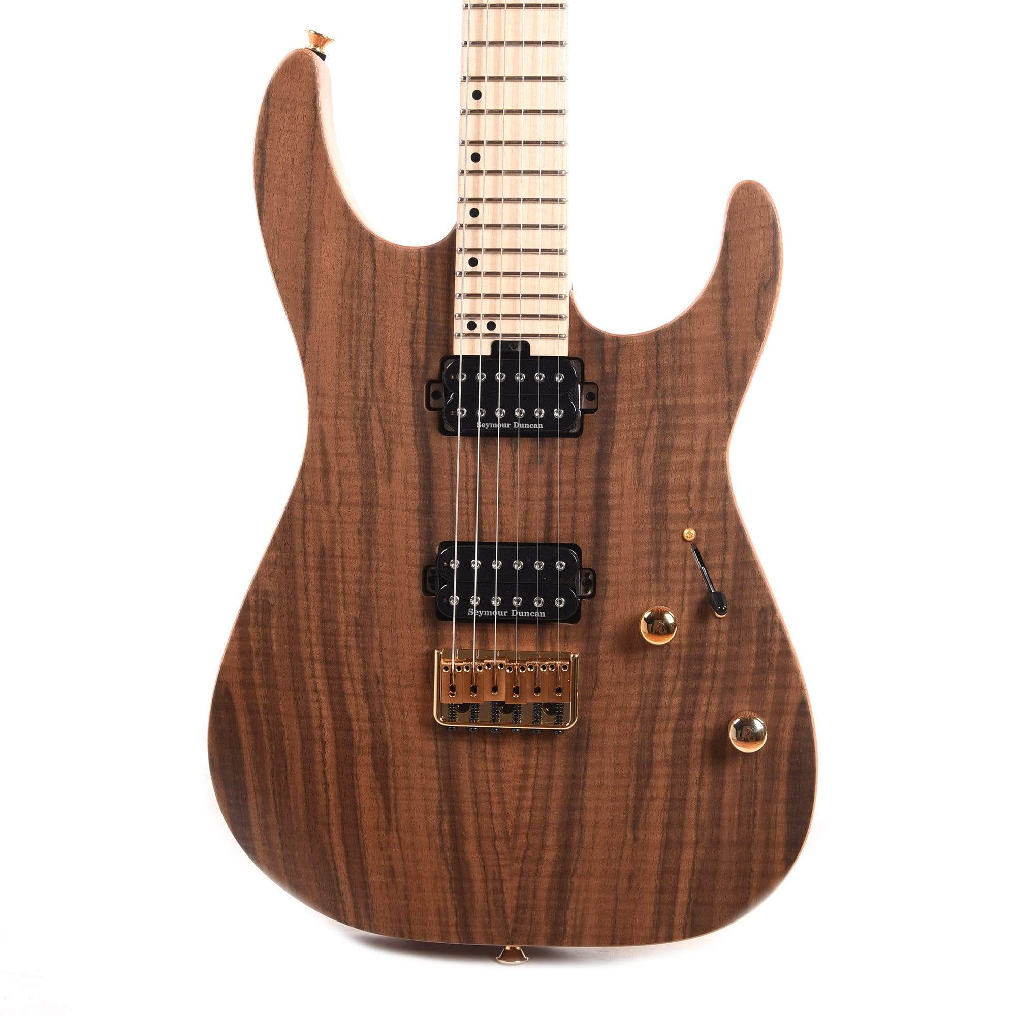 Charvel Pro-Mod DK24 HH HT M Mahogany Figured Walnut Natural