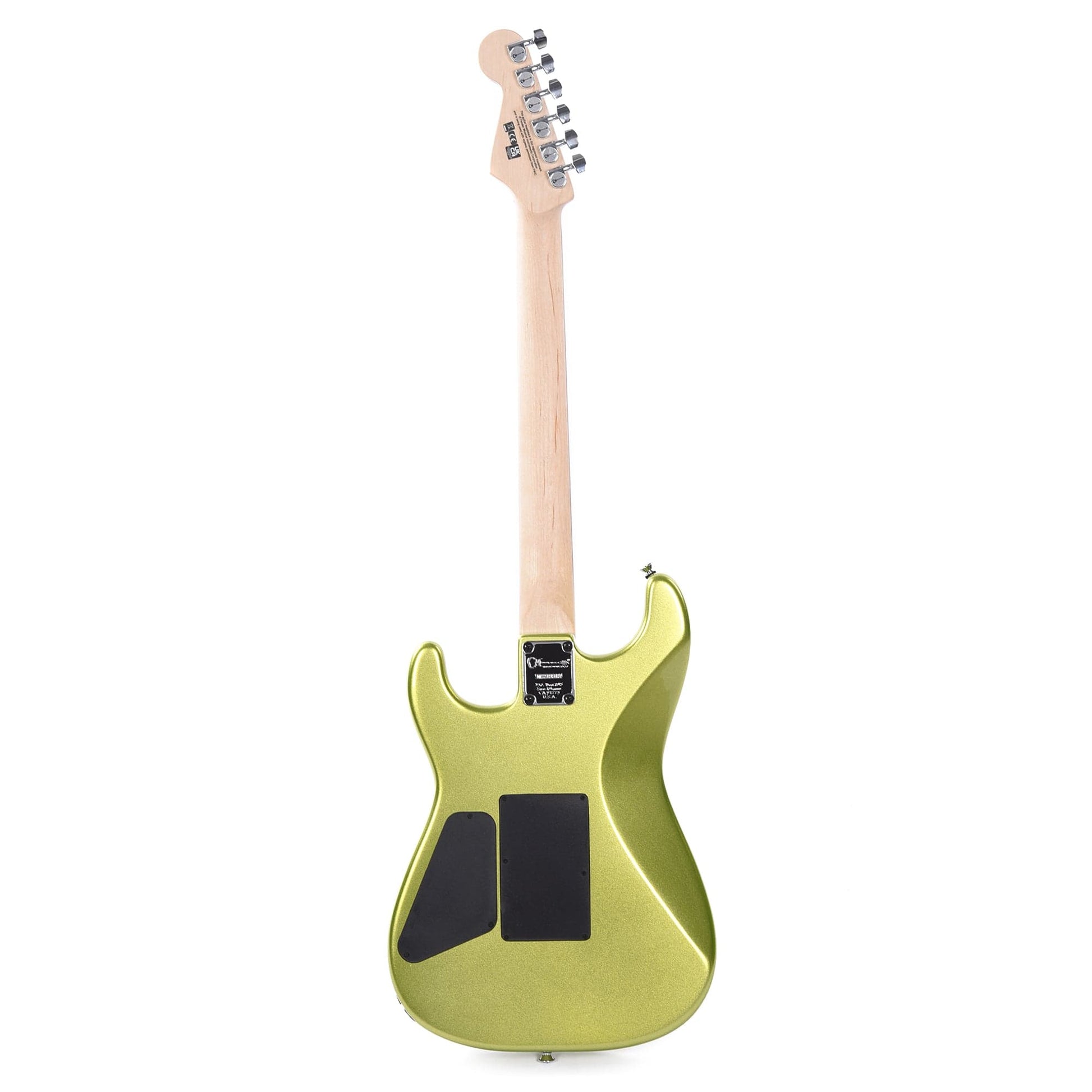 Charvel Pro-Mod San Dimas Style 1 HH FR E Lime Green Metallic Electric Guitars / Solid Body