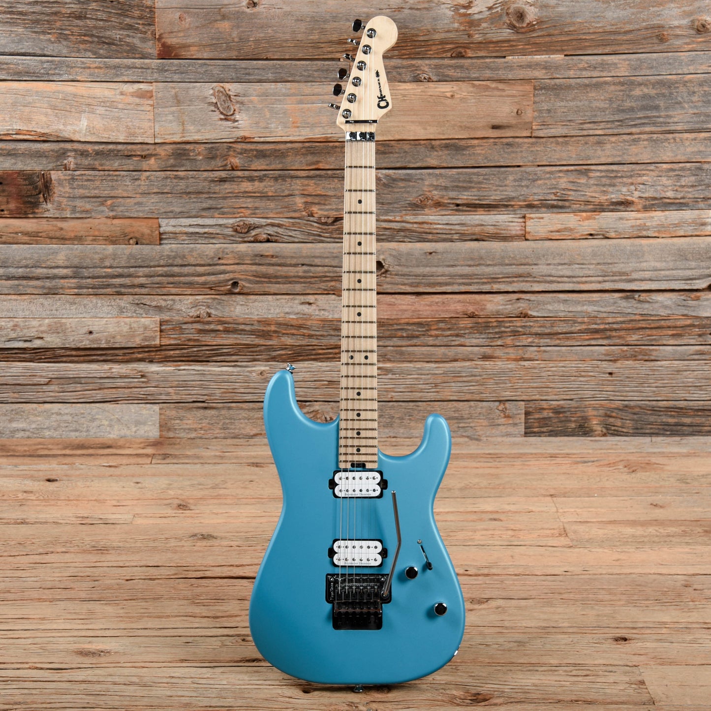 Charvel Pro-Mod San Dimas Style 1 HH FR M Matte Blue Frost 2018 Electric Guitars / Solid Body