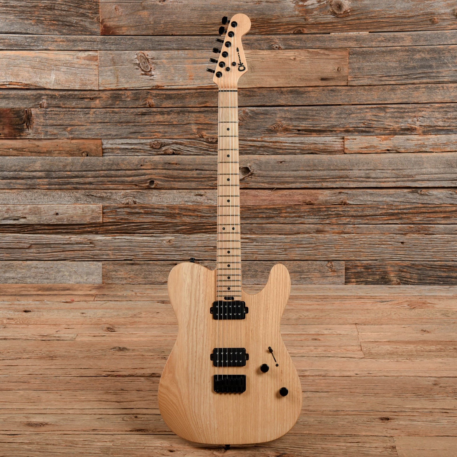 Charvel Pro-Mod San Dimas Style 2 HH HT M Ash Natural Electric Guitars / Solid Body