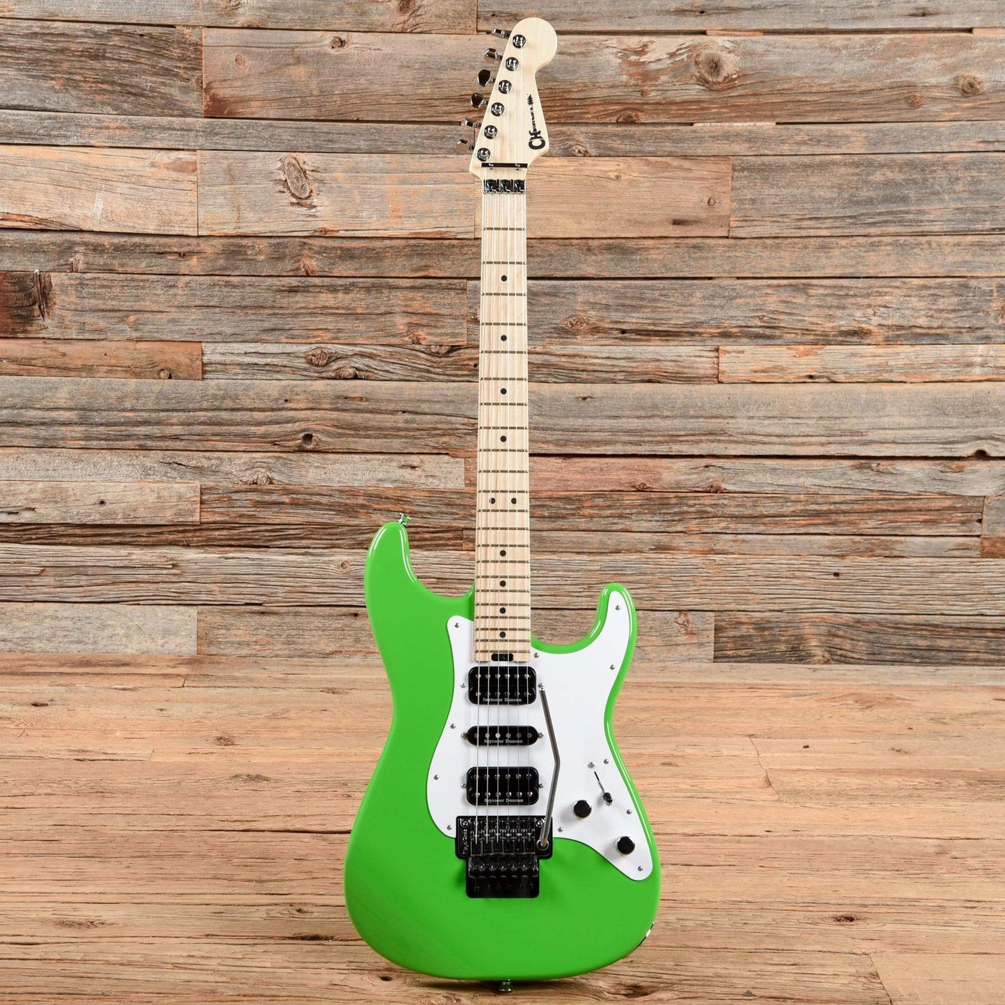 Charvel Pro-Mod So-Cal Style 1 HSH FR M Slime Green Electric Guitars / Solid Body