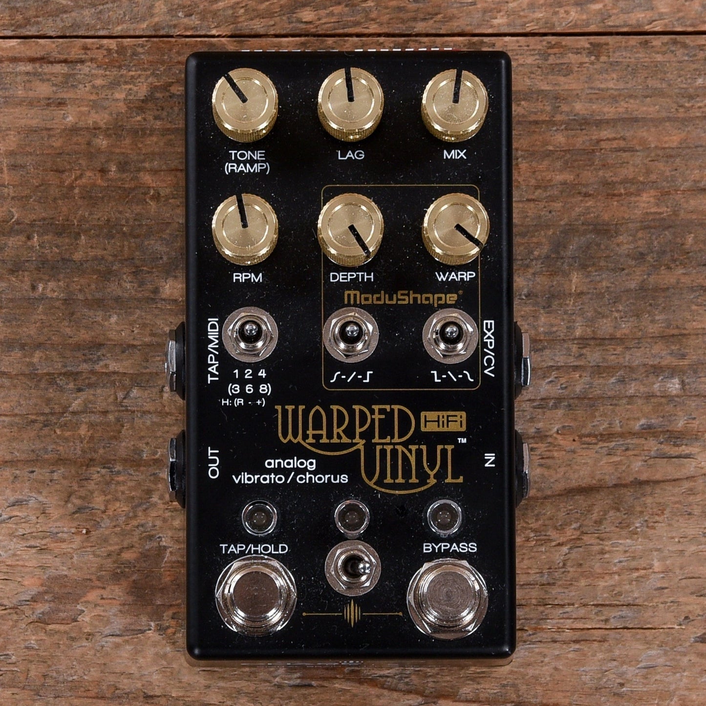 Chase Bliss Warped Vinyl HiFi Vibrato/Chorus Effects and Pedals / Chorus and Vibrato