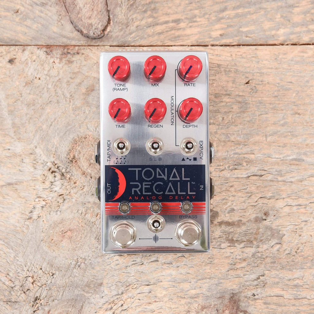 Chase Bliss Tonal Recall Analog Delay Red Knob – Chicago Music