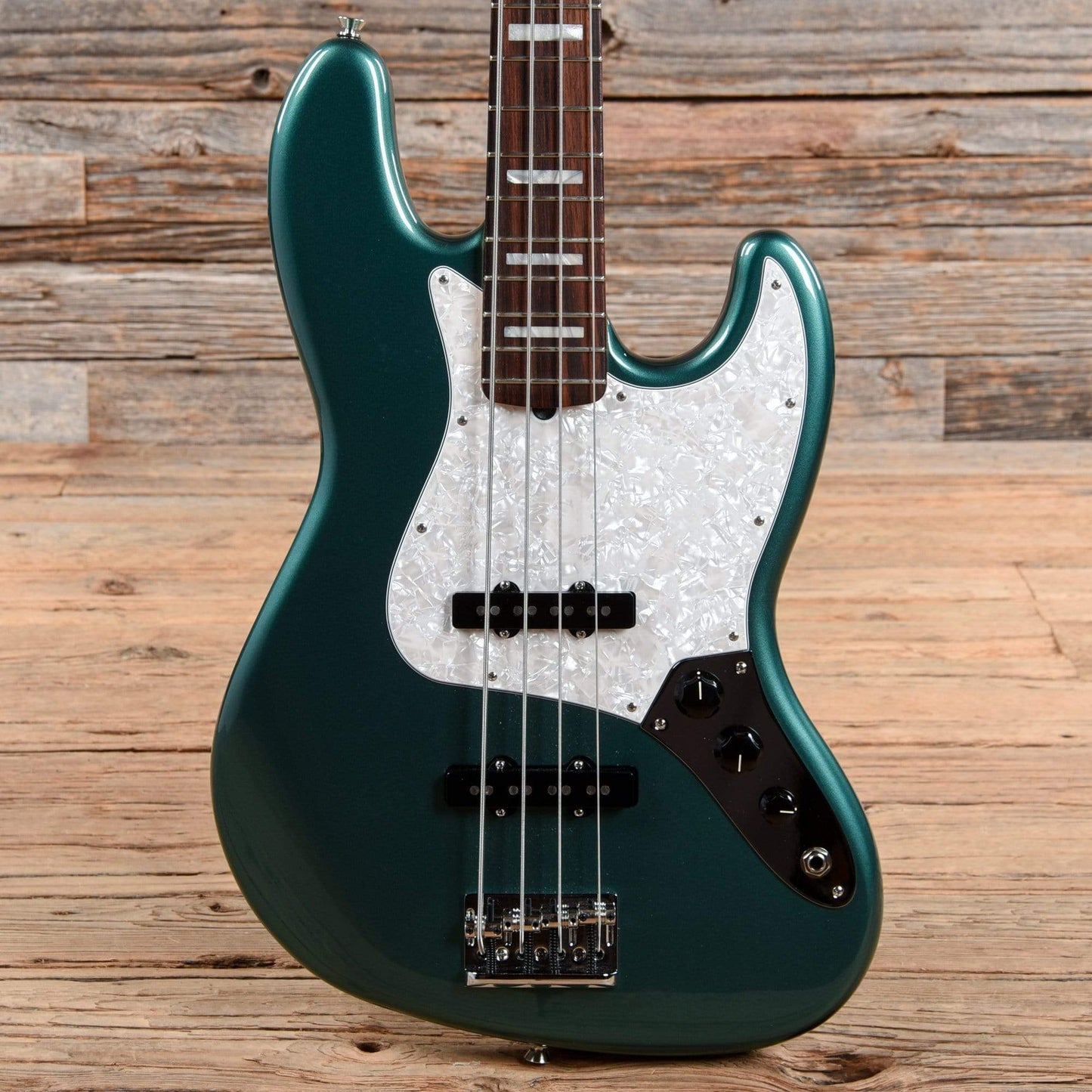 Adam Clayton Artist Series Signature Jazz Bass Sherwood Green Metallic 2019 Bass Guitars / 4-String