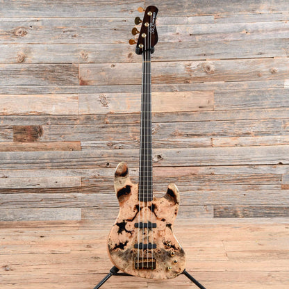 JB-1 Rustic Burl Natural Bass Guitars / Short Scale