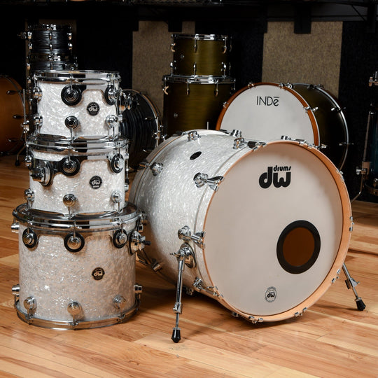 Collectors Series 10/12/14/22 2000s White Marine Pearl USED Drums and Percussion / Acoustic Drums / Full Acoustic Kits