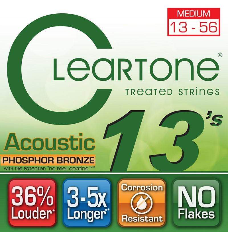 Cleartone Medium Gauge Coated Acoustic Strings Accessories / Strings / Guitar Strings