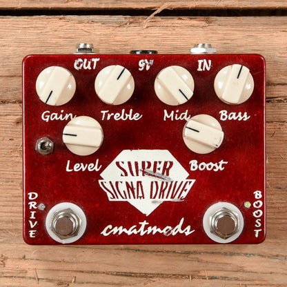 CMAT Mods Super Sigma Drive Effects and Pedals / Overdrive and Boost