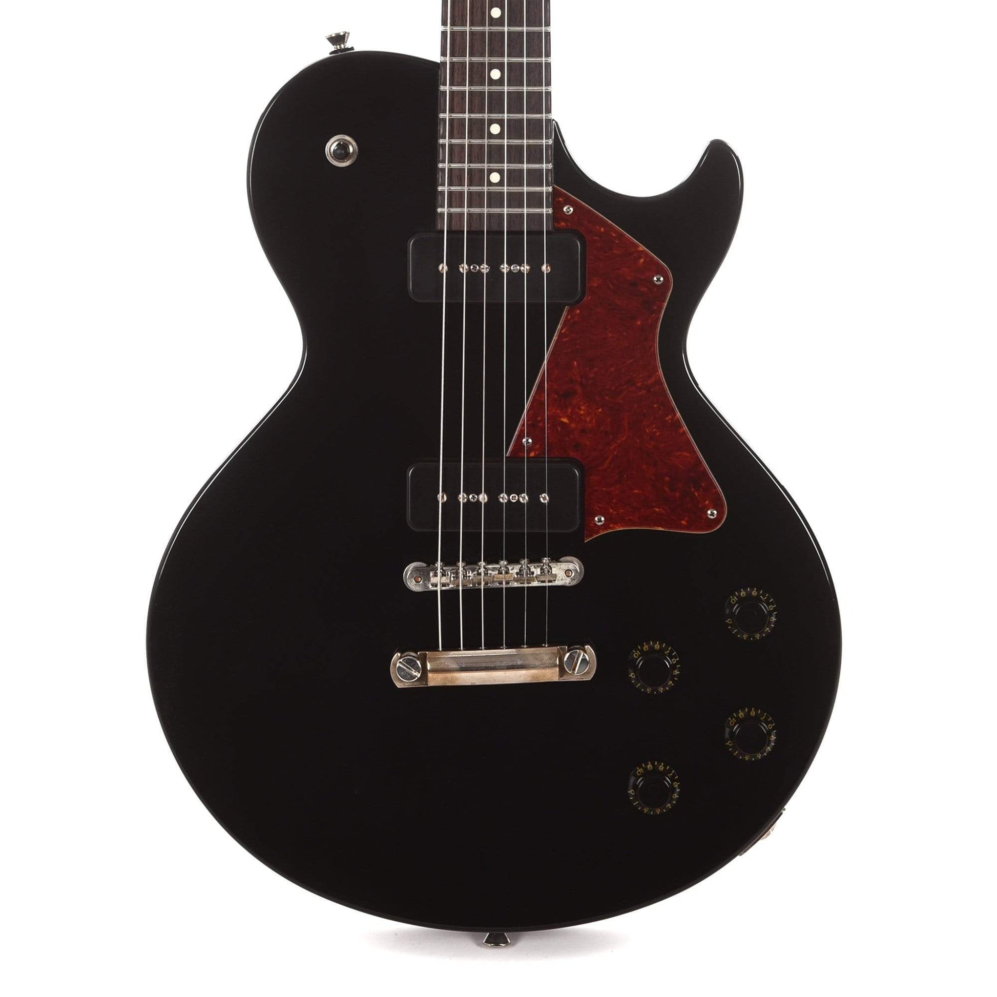 Collings 290 Aged Jet Black w/Tortoise Pickguard & Lollar P90s Electric Guitars / Solid Body