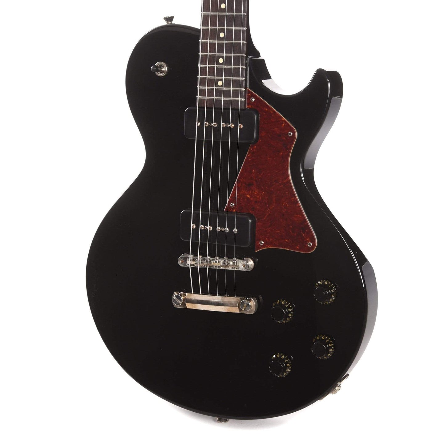 Collings 290 Aged Jet Black w/Tortoise Pickguard & Lollar P90s Electric Guitars / Solid Body