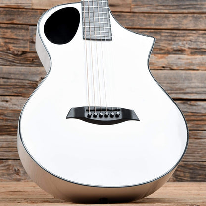 Composite Acoustics Cargo HG ELE White Acoustic Guitars / Built-in Electronics