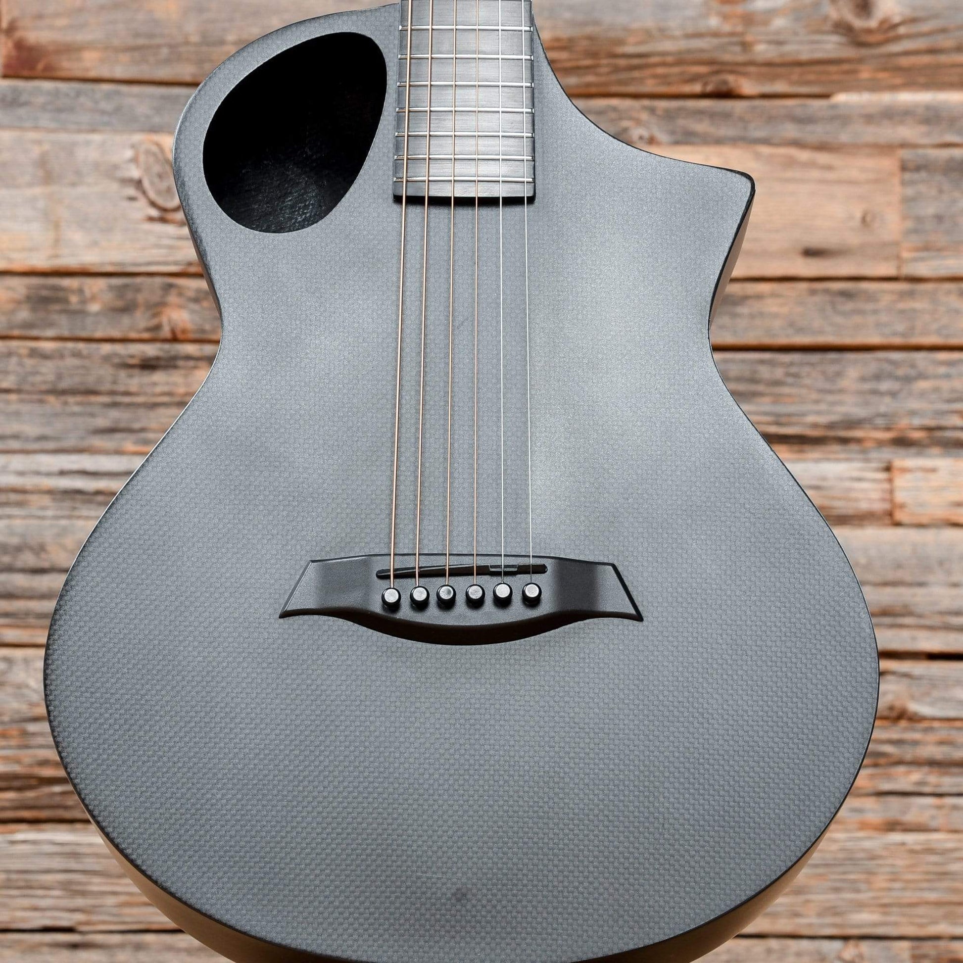 Composite Acoustics Cargo RAW Carbon Fiber Acoustic Guitars / Built-in Electronics