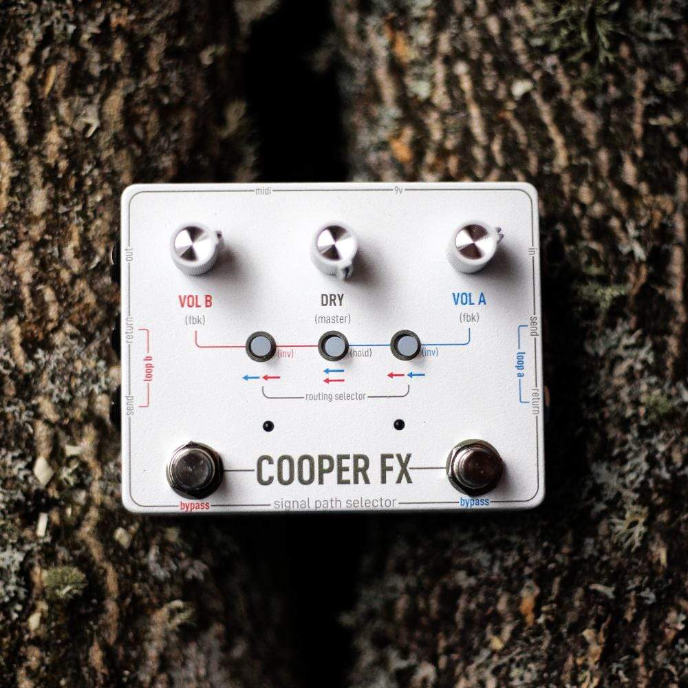 Cooper FX Signal Path Selector Pedal – Chicago Music Exchange