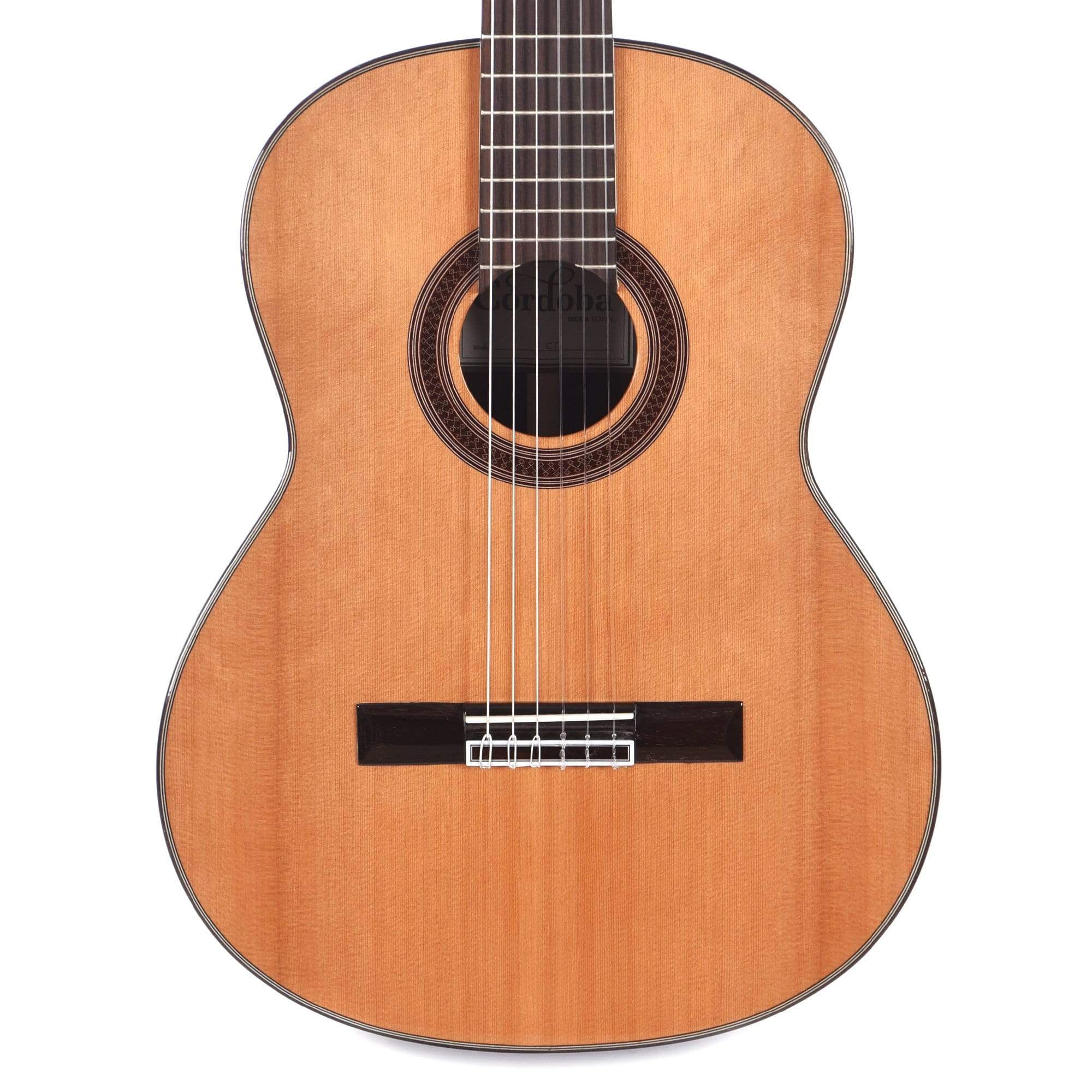 Cordoba Iberia Series C7-CD Cedar/Indian Rosewood Classical Guitar 