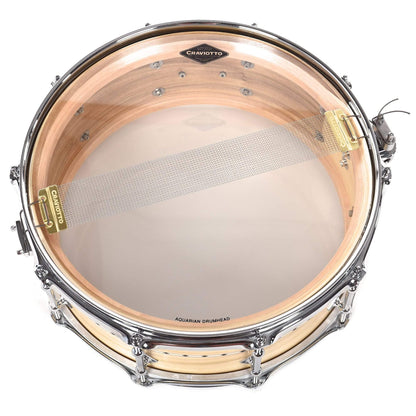 Craviotto 5.5x14 Private Reserve Snare Drum Figured Poplar Drums and Percussion / Acoustic Drums / Snare