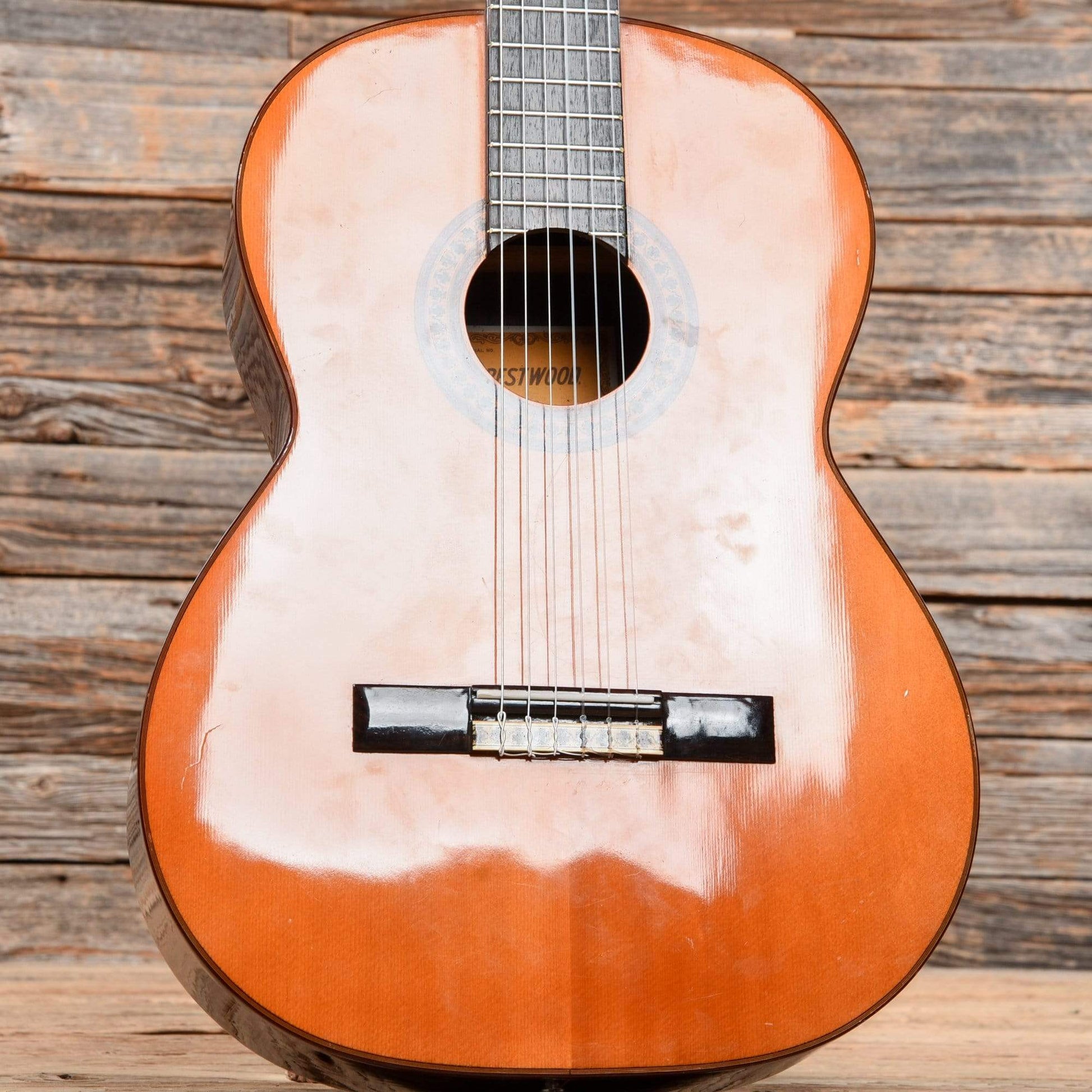 Crestwood Model 2019 Natural 1960s Acoustic Guitars / Classical