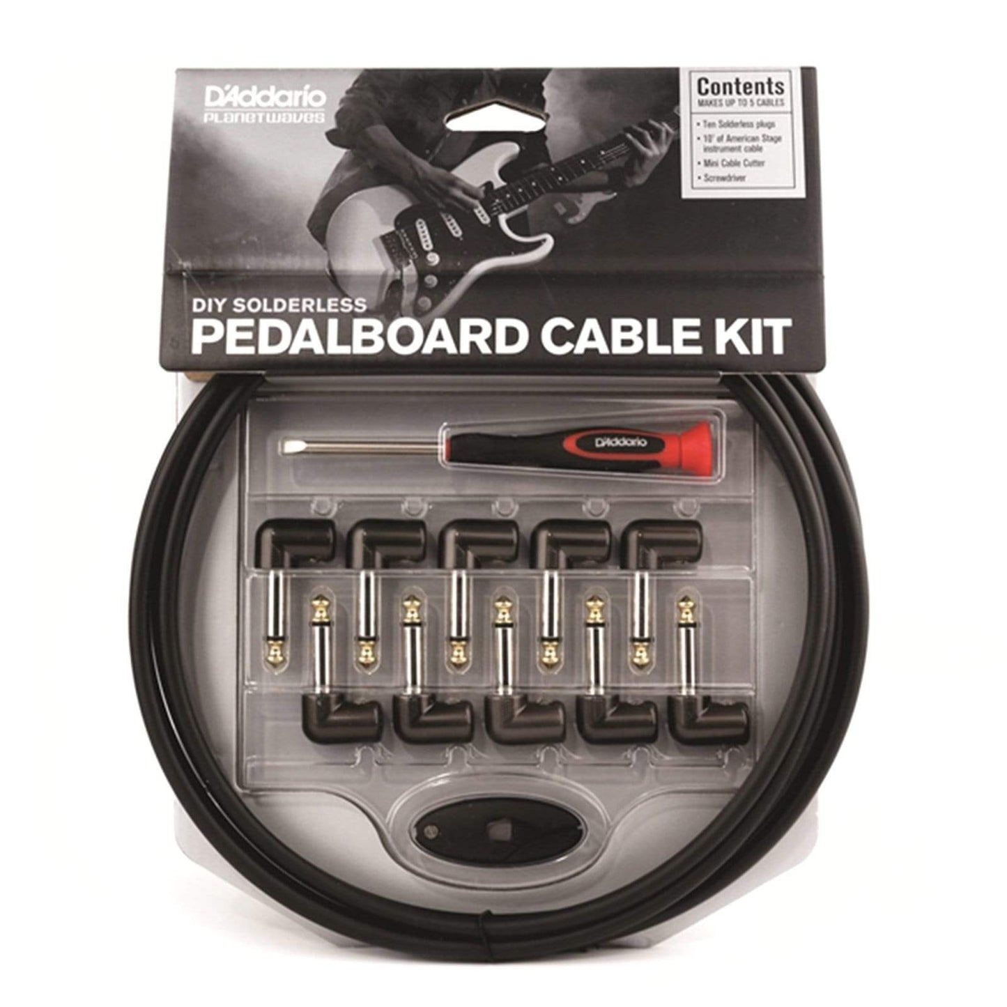 D'Addario Cable Station Pedalboard Cable Kit Accessories / Cables