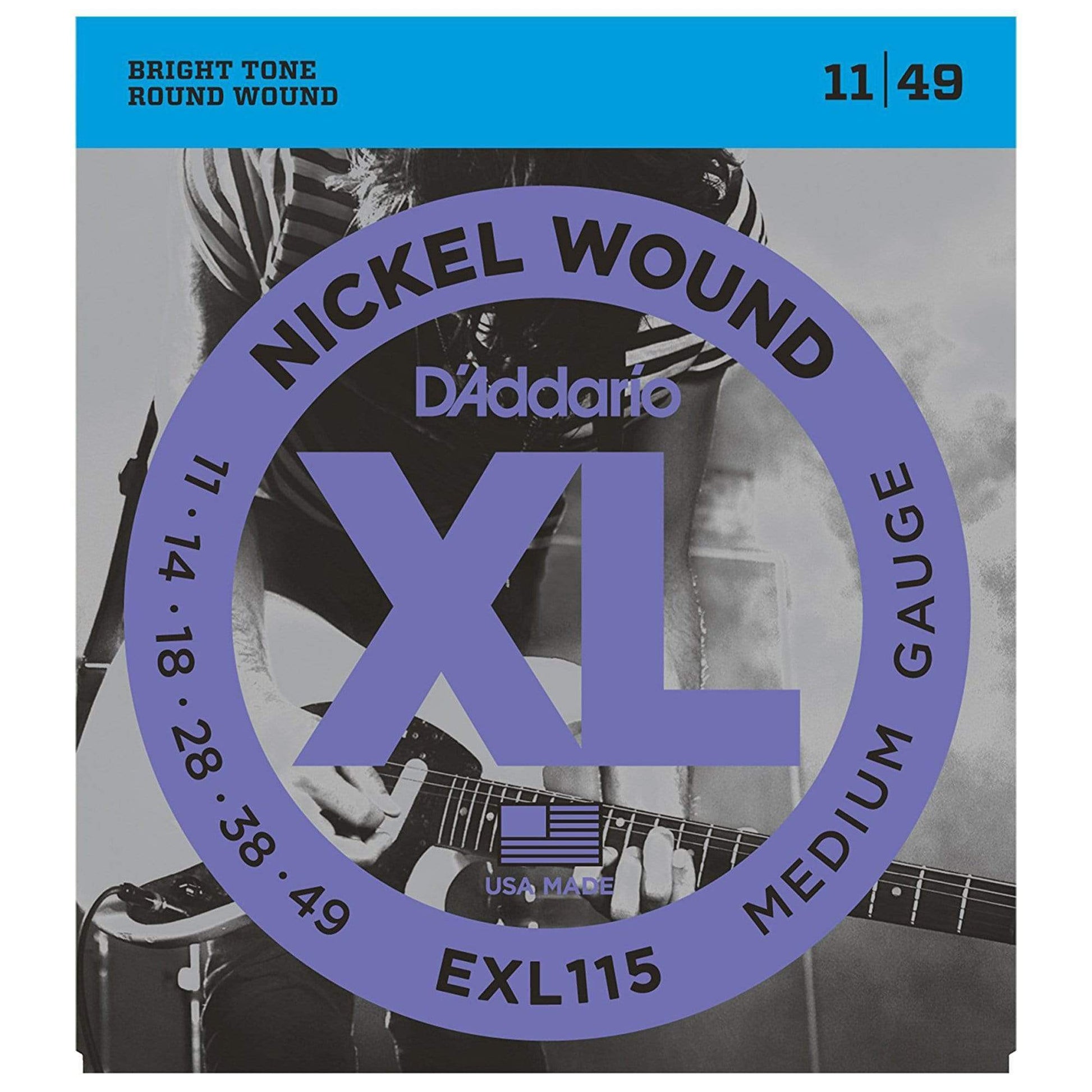 D'Addario EXL115 Electric 11-49 (6 Pack Bundle) Accessories / Strings / Guitar Strings