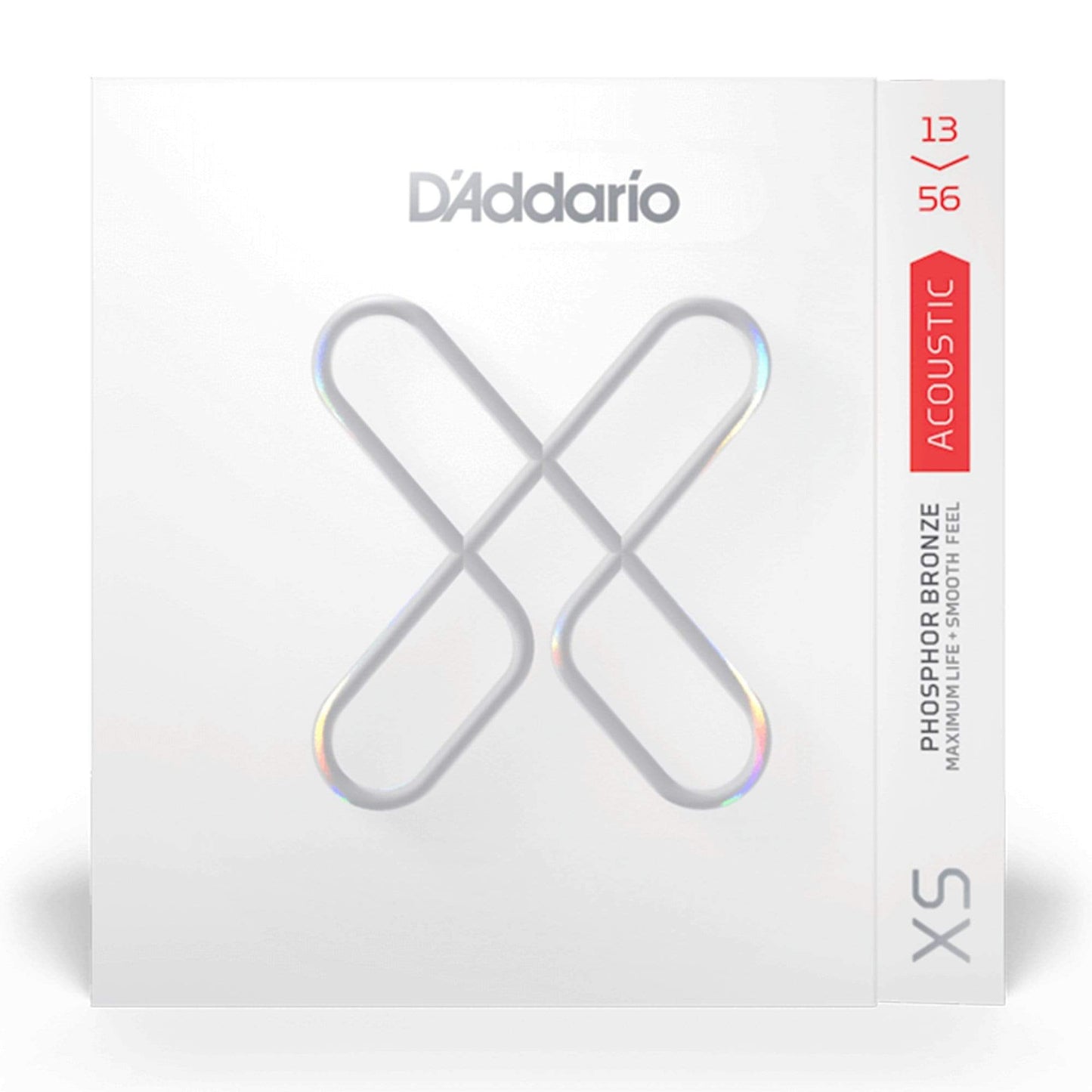 D'Addario XS Coated Acoustic Phosphor Bronze Medium 13-56 Accessories / Strings / Guitar Strings