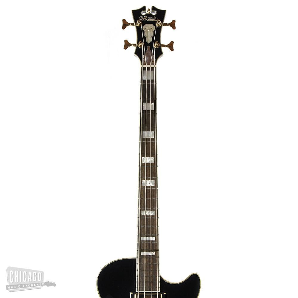 D'Angelico EX-Bass Black Bass Guitars / 4-String