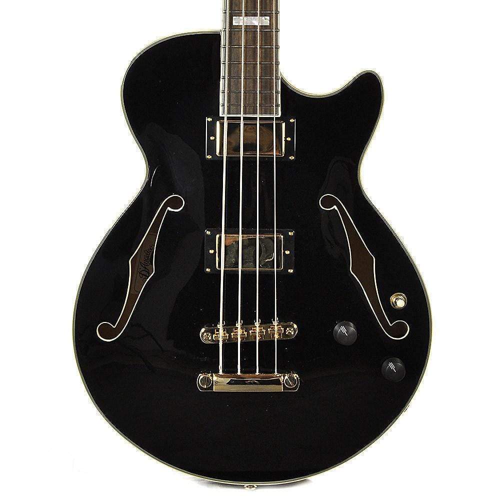 D'Angelico EX-Bass Black Bass Guitars / 4-String