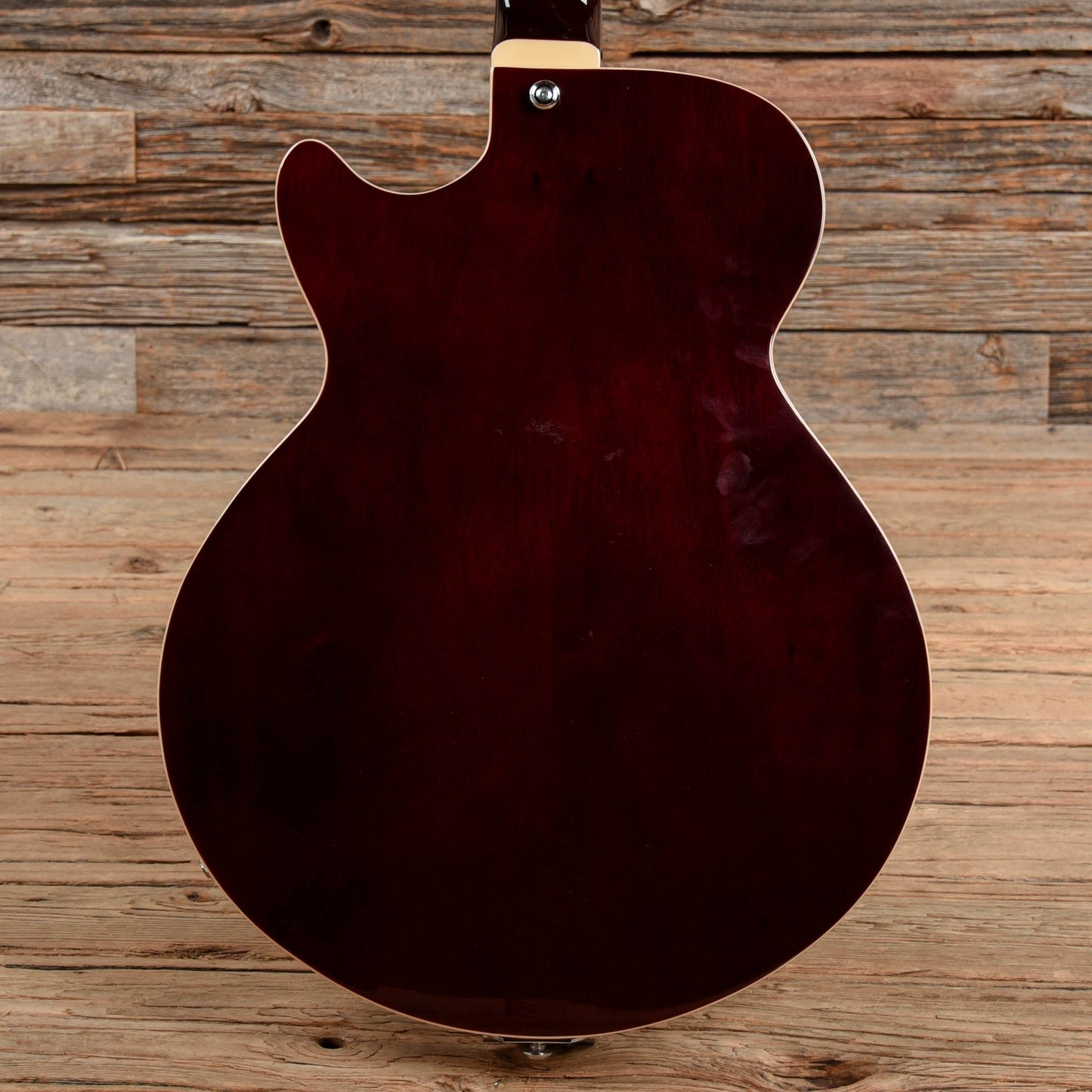 D'Angelico D'Angelico Premier SS Semi-Hollow Single Cutaway Trans Wine Electric Guitars / Semi-Hollow