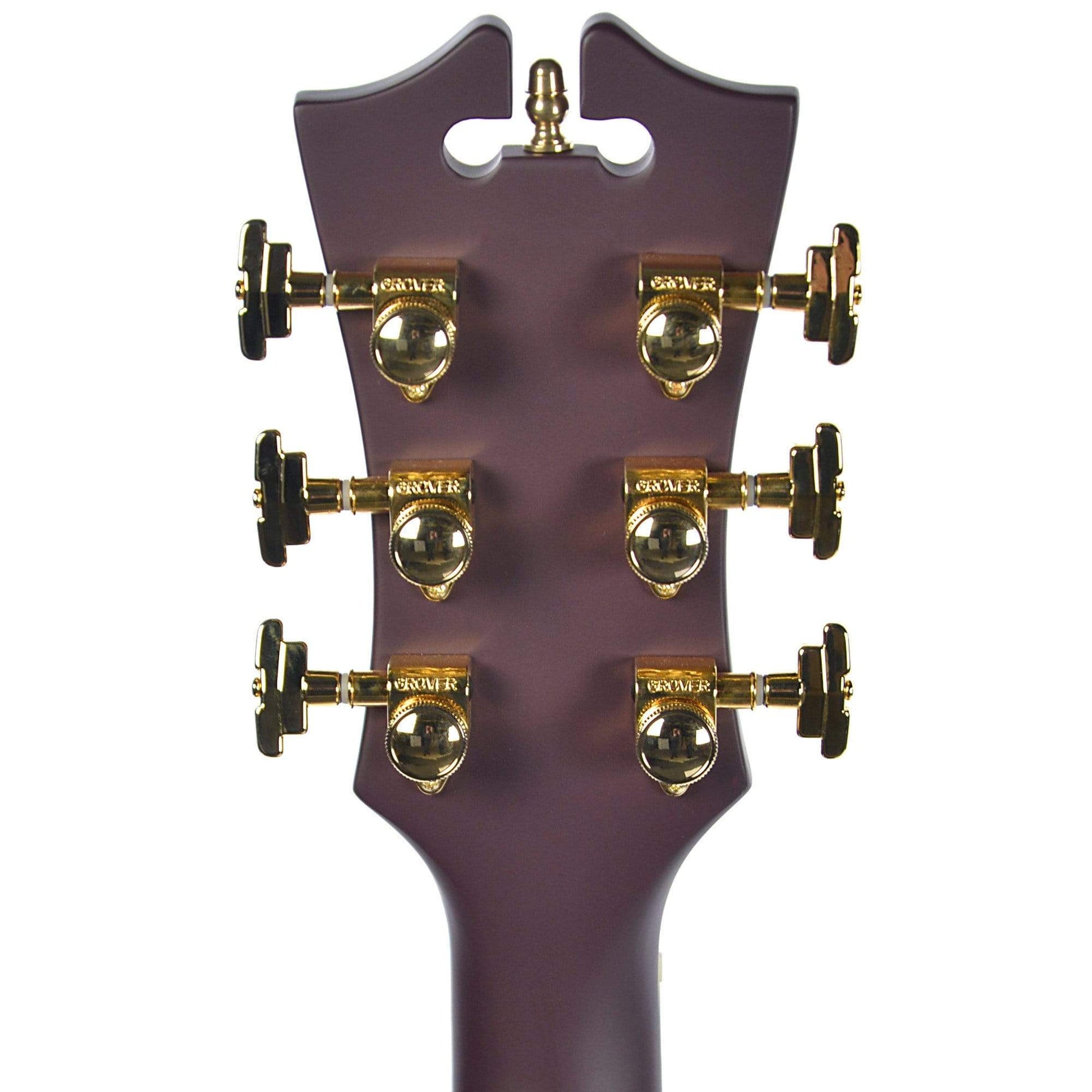 D'Angelico Deluxe SS Semi Hollow Single Cutaway Stop Bar Tailpiece Matte Emerald Electric Guitars / Semi-Hollow