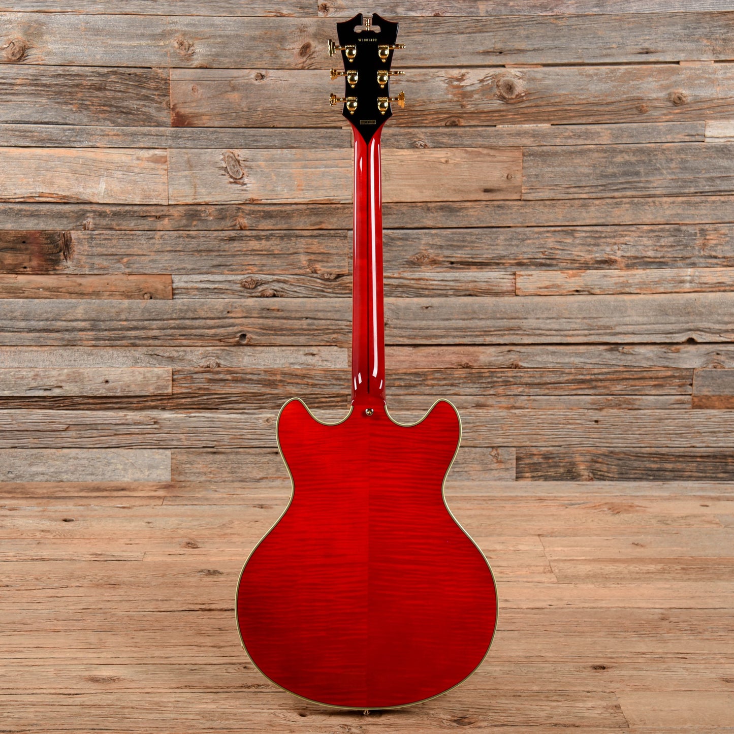 D'Angelico Excel EX-DC Semi-Hollow with Stop-Bar Tailpiece Cherry 2018 Electric Guitars / Semi-Hollow