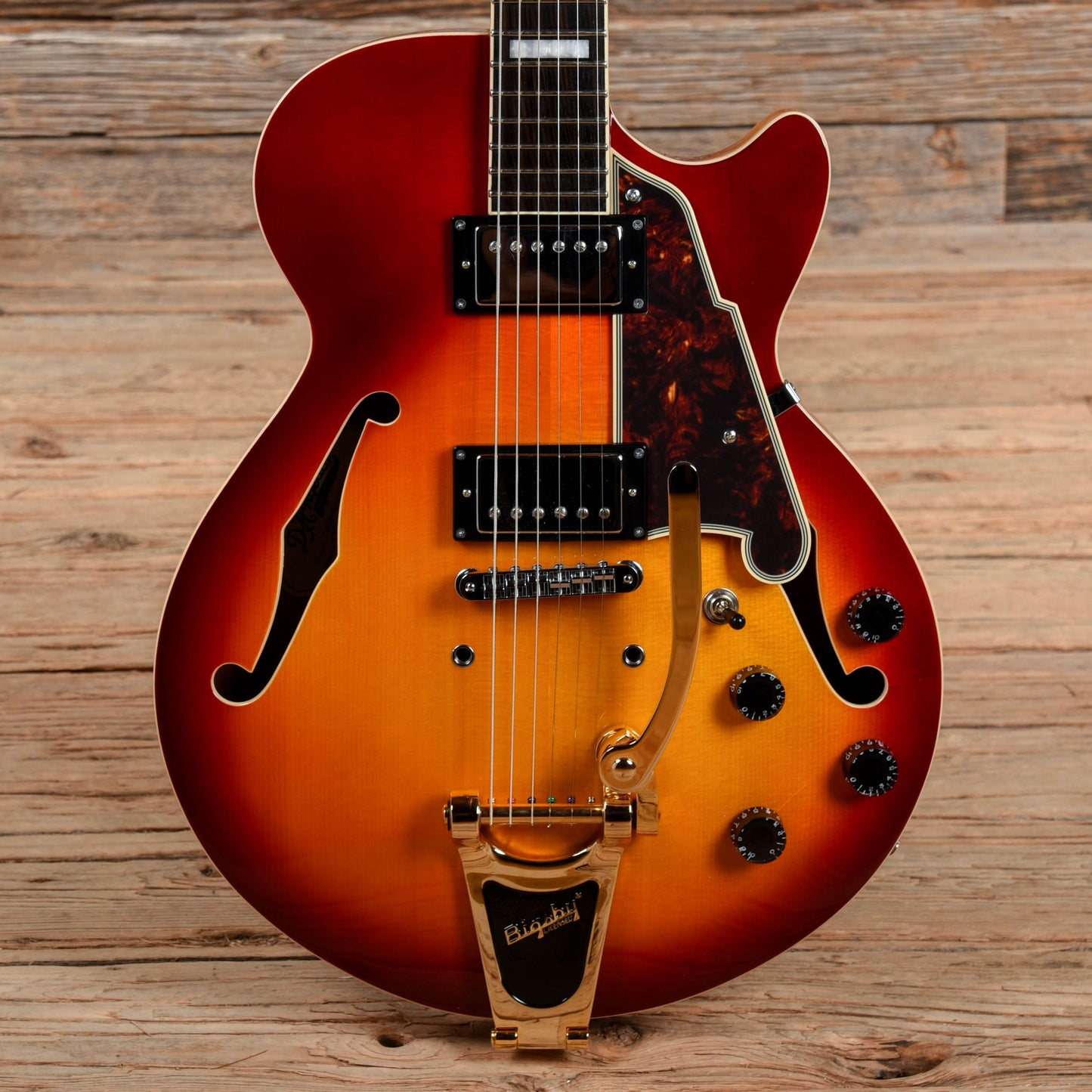 D'Angelico Premiere D'Angelico Premier SS Kurt Rosenwinkel Signature Sunburst Electric Guitars / Semi-Hollow