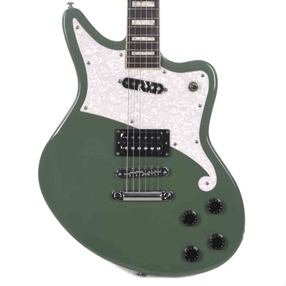 D'Angelico Premier Bedford Army Green Electric Guitars / Solid Body