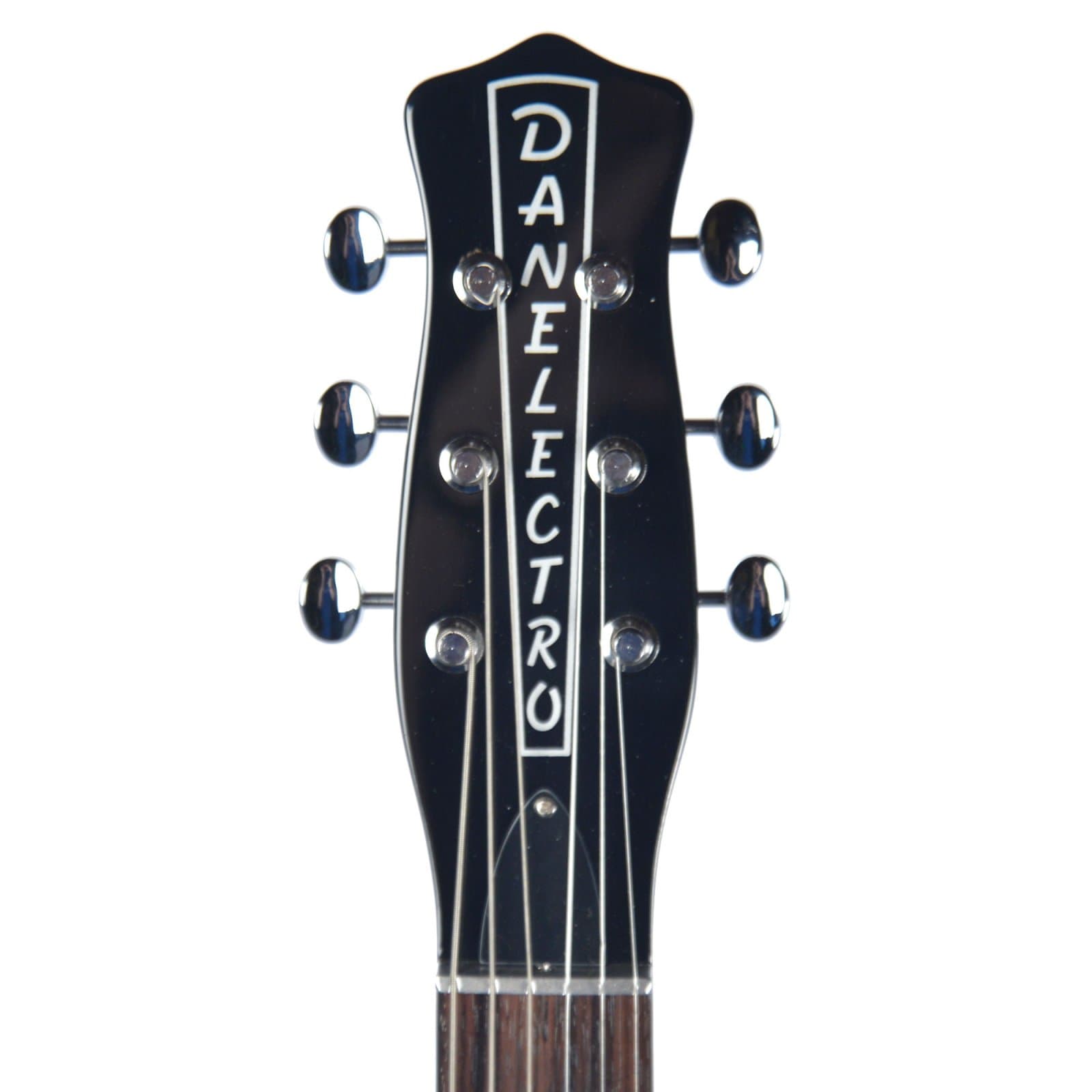 Danelectro 59 Resonator Black Acoustic Guitars / Built-in Electronics