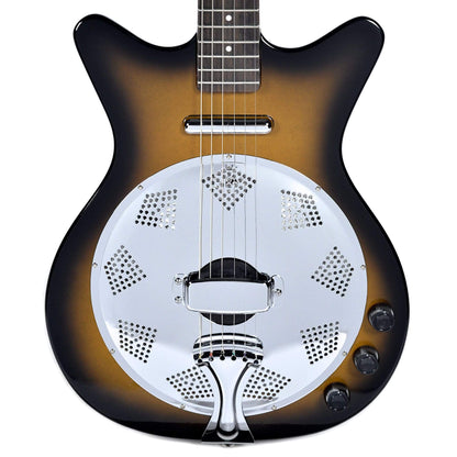 Danelectro 59 Resonator Tobacco Sunburst Acoustic Guitars / Built-in Electronics